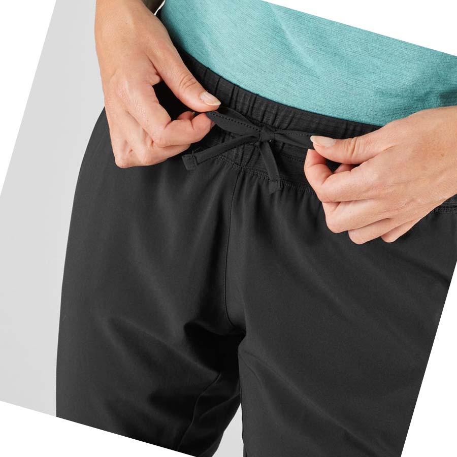 Pantalones Salomon ESSENTIAL LIGHT Mujer Negros | MX 2392NWY